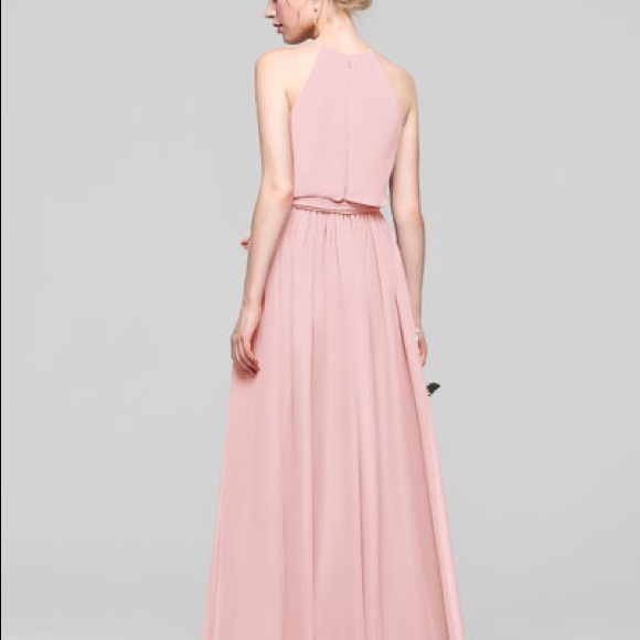 Blush Bridesmaids Dress - Picture 2 of 7